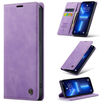 iPhone 11 - Book Case - Bright Lila