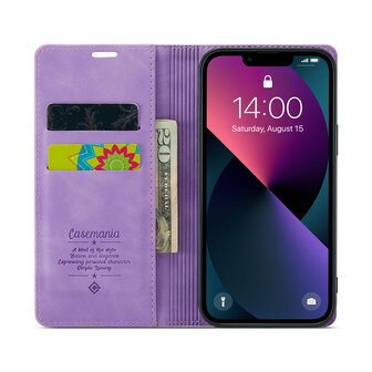 iPhone 11 - Book Case - Bright Lila