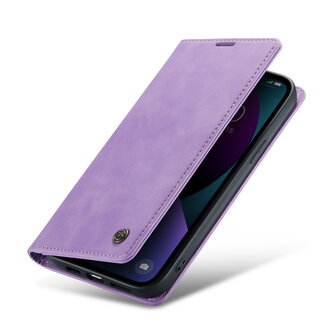 iPhone 11 - Book Case - Bright Lila