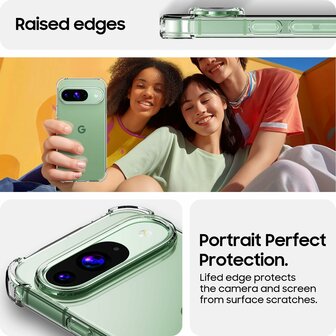 Pixel 9 - Transparant - Extra Stevig Anti Shock