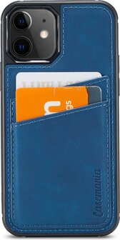 iPhone 13 Pro - Back Cover met Kaarthouder - Navy Blue