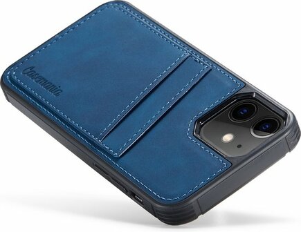 iPhone 13 Pro - Back Cover met Kaarthouder - Navy Blue