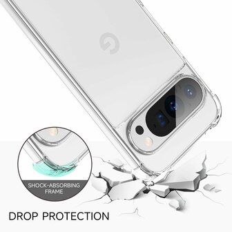 Pixel 9 Pro - Anti Shock - Transparant Camera Bescherming