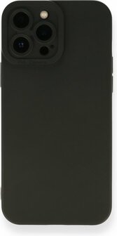 iPhone 13 Pro - Cam Back Cover - Zwart