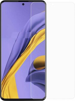 Samsung A51 - Armor met Kickstand Ring &amp;amp; Glas - Goud