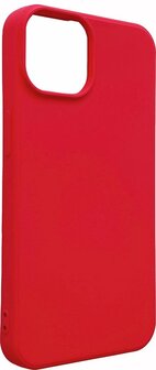 iPhone 14 Plus - Microfiber Back Cover - Rood