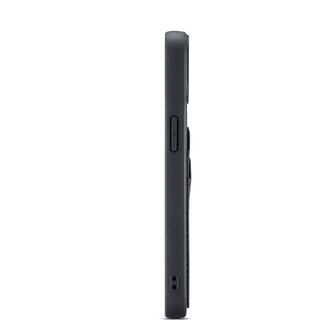 iPhone 14 Pro - Back Cover met Kaarthouder - Charcoal Gray