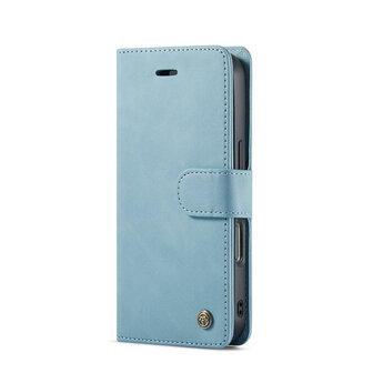 iPhone 16 Pro - Aqua Blue - 2 in 1 Book Case