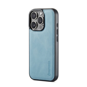 iPhone 16 Pro - Aqua Blue - 2 in 1 Book Case