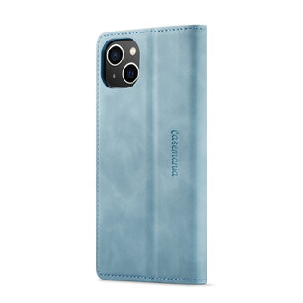 iPhone 15 Aqua Blue - Book Case