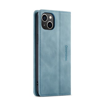 iPhone 15 Aqua Blue - Book Case