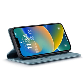 iPhone 15 Aqua Blue - Book Case