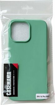 iPhone 14 Pro Max - HQ TPU Back Cover - Licht Groen