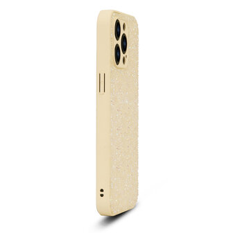iPhone 14 Pro - Diamant Glitter - Goud