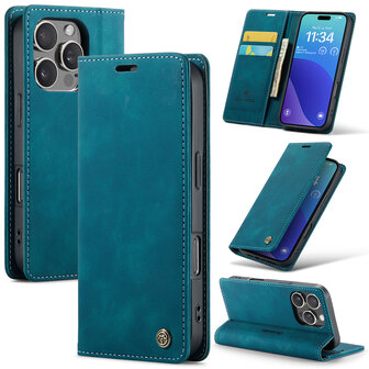 iPhone 16 Pro - Emerald Green - Book Case