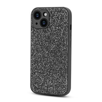 iPhone 12 - Diamant Glitter - Zilver