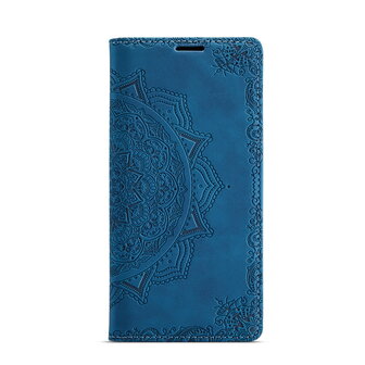 Samsung A14 Navy Blue - Mandala Book Case