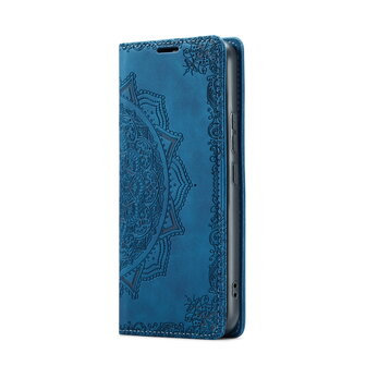 Samsung A14 Navy Blue - Mandala Book Case