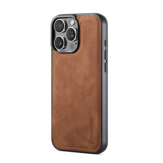 iPhone 16 Pro Max - Sienna Brown - 2 in 1 Book Case