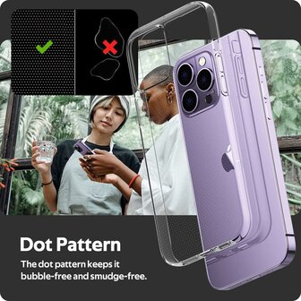 iPhone 15 Pro Max - HQ TPU Back Cover - Transparant