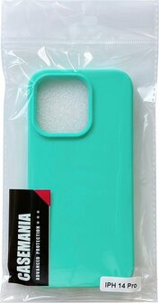 iPhone 14 Pro - HQ TPU Back Cover - Turquoise