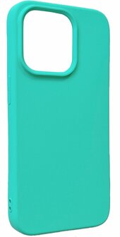 iPhone 14 Pro - HQ TPU Back Cover - Turquoise