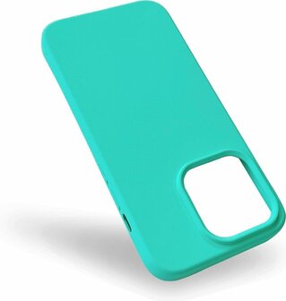 iPhone 14 Pro - HQ TPU Back Cover - Turquoise