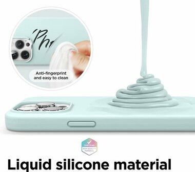 iPhone 13 Pro - Back Cover &amp;amp; 2x Full Glas - Turquoise