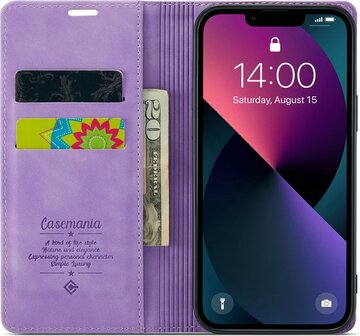 iPhone 13 Bright Lila - Book Case