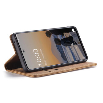 Pixel 6A Sienna Brown &amp;amp; Glas - Book Case