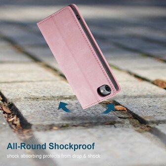 iPhone SE 2020 Pale Pink - Book Case