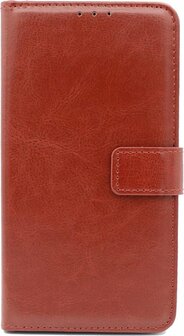iPhone 12 Pro Max - Book Case - Bruin