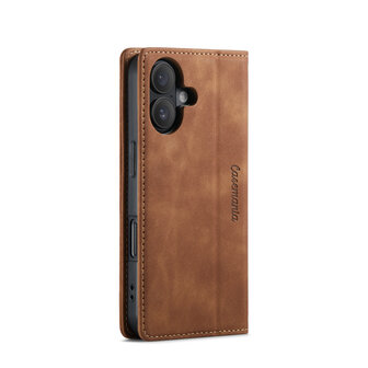 iPhone 16 - Sienna Brown - Book Case
