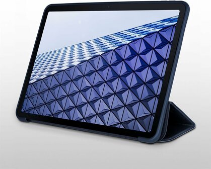 Samsung Tab A9 Plus - Donker Blauw - Smart Cover