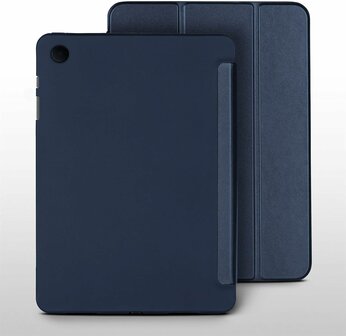 Samsung Tab A9 Plus - Donker Blauw - Smart Cover