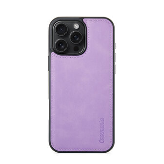 iPhone 16 Pro Max - Bright Lila - 2 in 1 Book Case