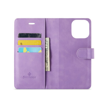 iPhone 16 Pro Max - Bright Lila - 2 in 1 Book Case