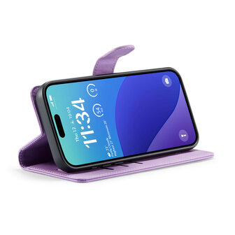 iPhone 16 Pro Max - Bright Lila - 2 in 1 Book Case