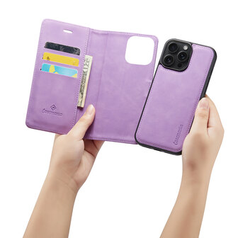 iPhone 16 Pro Max - Bright Lila - 2 in 1 Book Case
