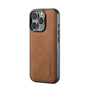 iPhone 16 Pro - Sienna Brown - 2 in 1 Book Case