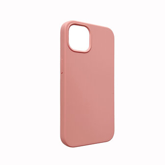 iPhone 14 Pro - Liquid Back Cover - Zalm Roze