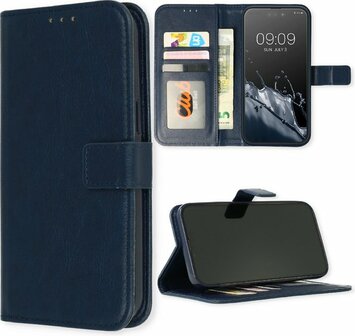 iPhone 14 - Book Case - Blauw