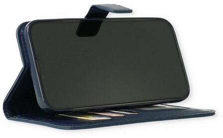 iPhone 14 - Book Case - Blauw