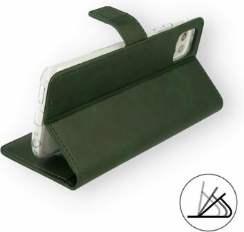 iPhone 13 Pro Max - Book Case - Groen