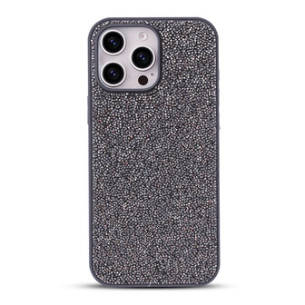 iPhone 16 Pro Max - Diamant Glitter - Zilver