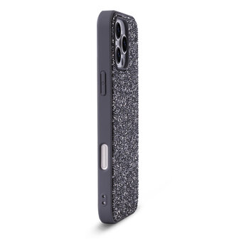 iPhone 16 Pro Max - Diamant Glitter - Zilver