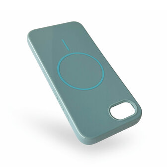 iPhone 16e - Laurel Green - Glitter Siliconen MagSafe Back Cover