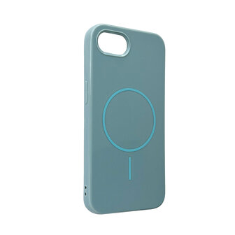 iPhone 16e - Laurel Green - Glitter Siliconen MagSafe Back Cover