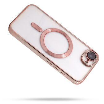 iPhone 16e - Roze - Siliconen MagSafe Back Cover