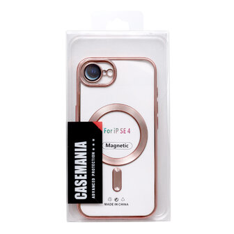 iPhone 16e - Roze - Siliconen MagSafe Back Cover